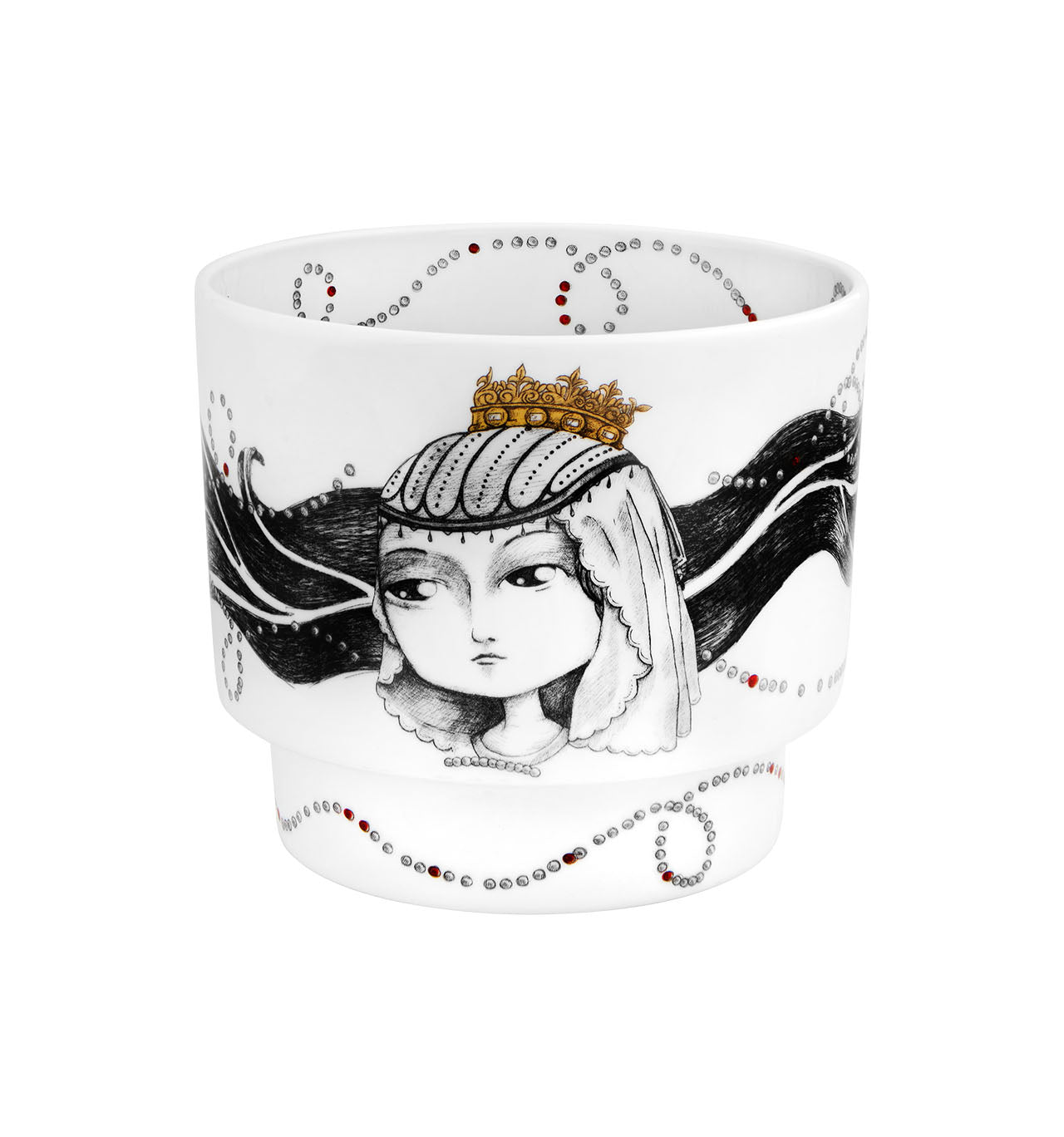 CACHEPOT RAINHA D. LEONOR - RAINAHS DE PORTUGAL